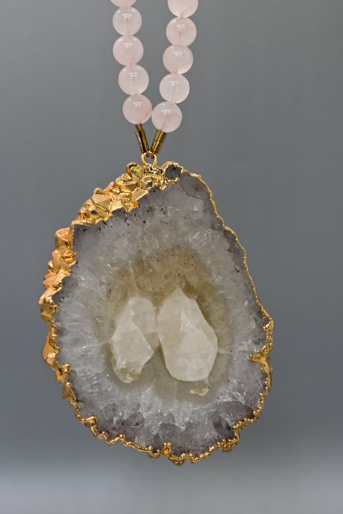 Amethyst Stalactite Necklace