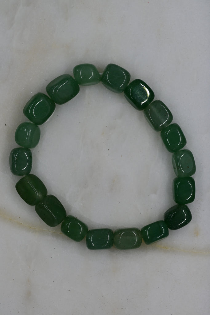 Green Aventurine + Hematite Bracelet- Block Negativity • Attracts Weal –  Shop Spiritual and Paid