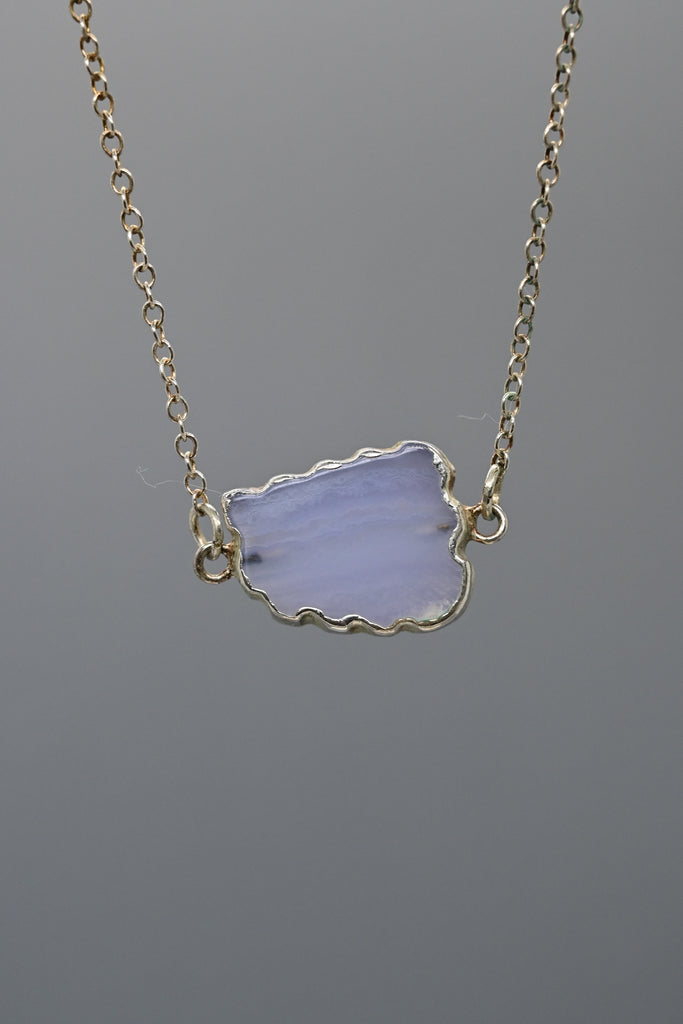 Blue Lace Agate Choker