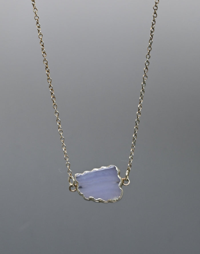 Blue Lace Agate Choker