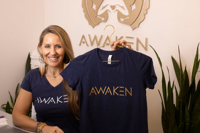 Navy Awaken T-Shirt