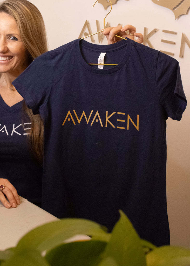 Navy Awaken T-Shirt