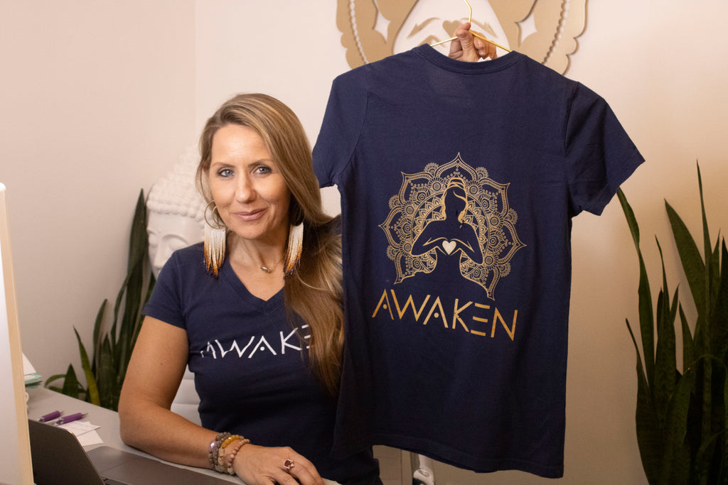 Navy Awaken T-Shirt