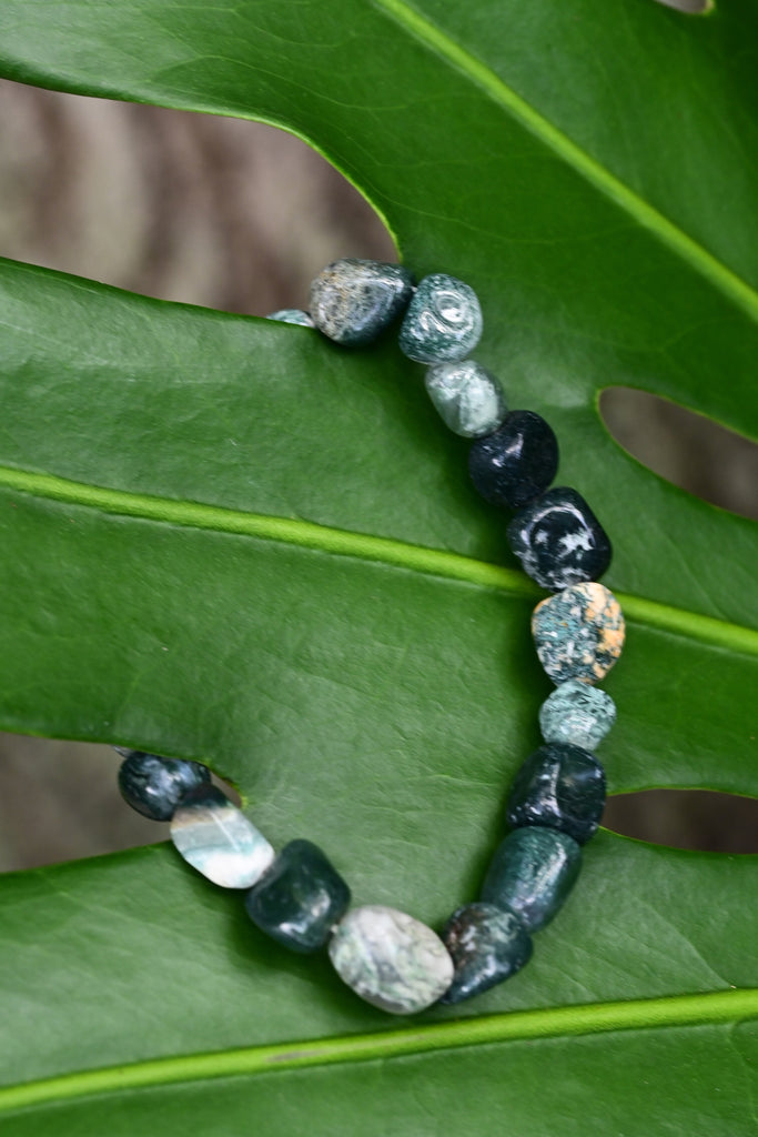 Moss Agate Bracelet
