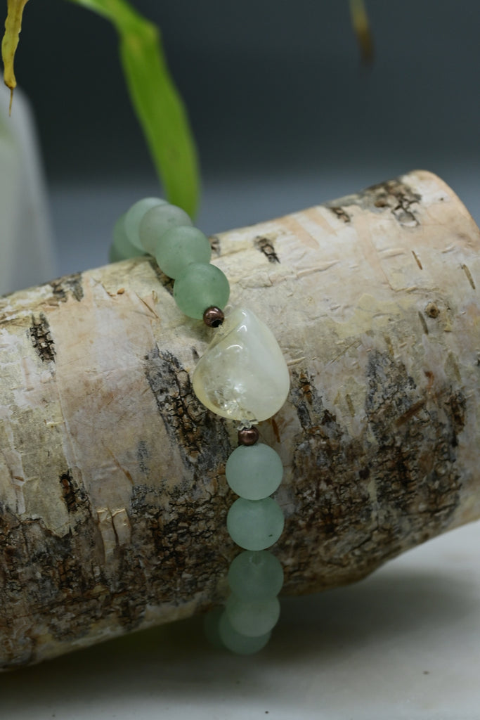 Citrine and aventurine bracelet sales