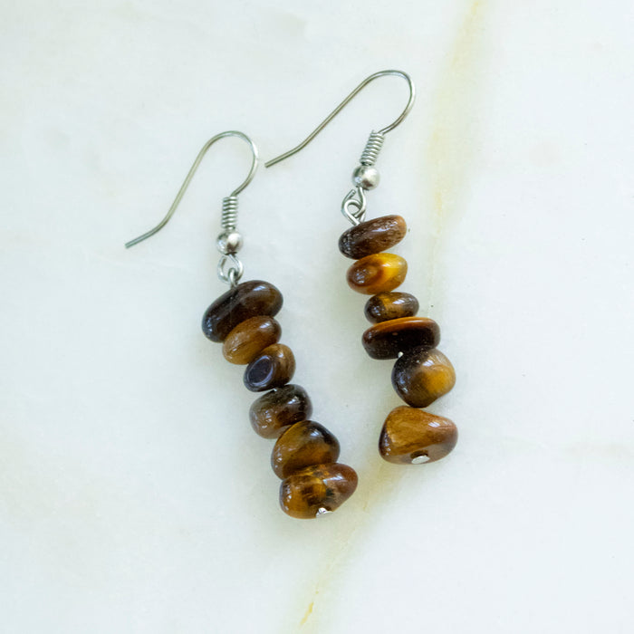 Tiger Eye Earrings