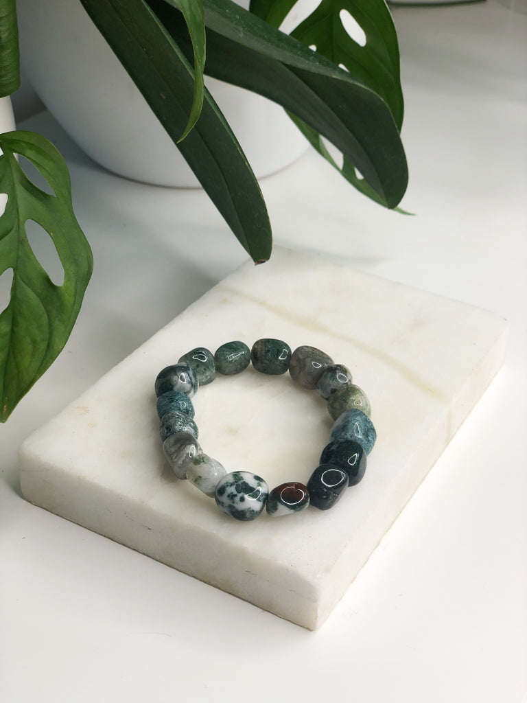Moss Agate Bracelet