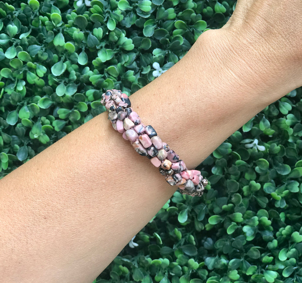 Rhodonite Cuff