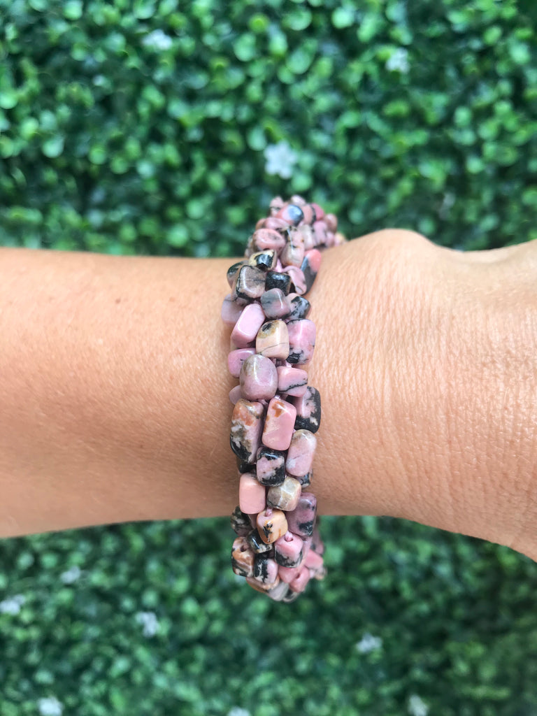 Rhodonite Cuff